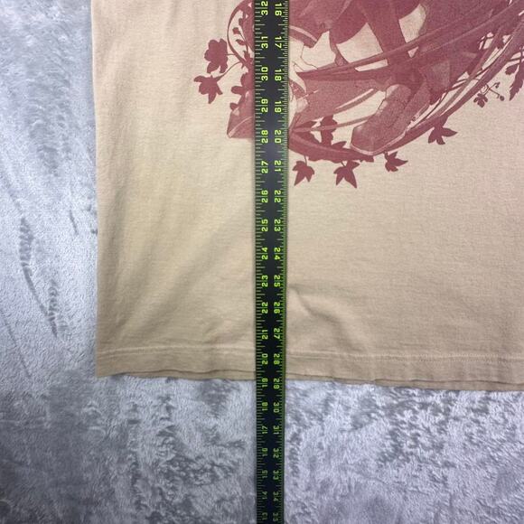 Rare Vintage Cospa Shakugan no Shana Shana Leaf Tan/Red Graphic T-shirt Size L - Picture 4 of 6